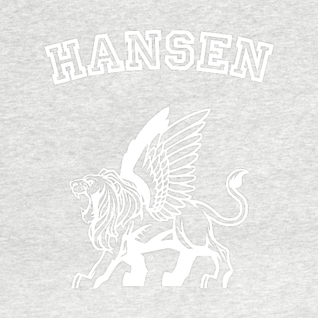 Hansen White Logo by hamiltonarts